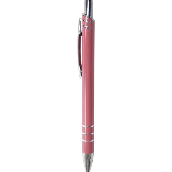 Ручка шариковая подарочная "deVENTE. Abris" d=1 мм, метал., с нажимным мех., цвет корпуса розовый