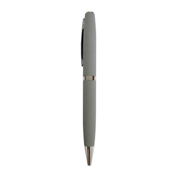 Ручка шариковая подарочная "deVENTE. Navigator" d=1 мм, метал., с поворотным мех., корпус серый