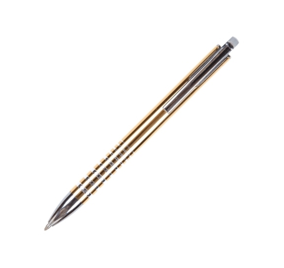 Ручка шариковая подарочная "deVENTE. Ringo" d=0,7 мм, металлическая, с нажимным механизмом, ассорти