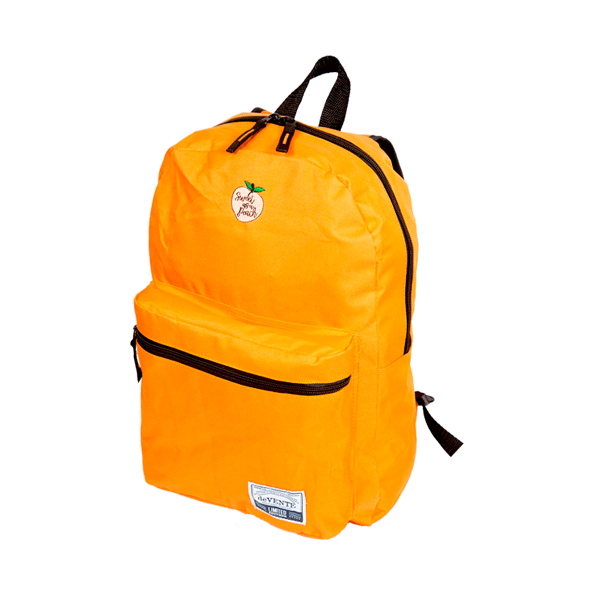 Рюкзак подростковый "deVENTE. Peach" 40x29x17 см, вышивка, персиковый