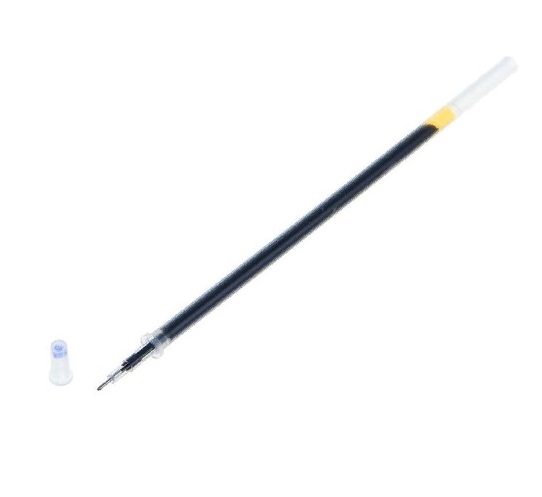 Стержень для гелевой ручки, черный, 0,5 мм, игольчатый