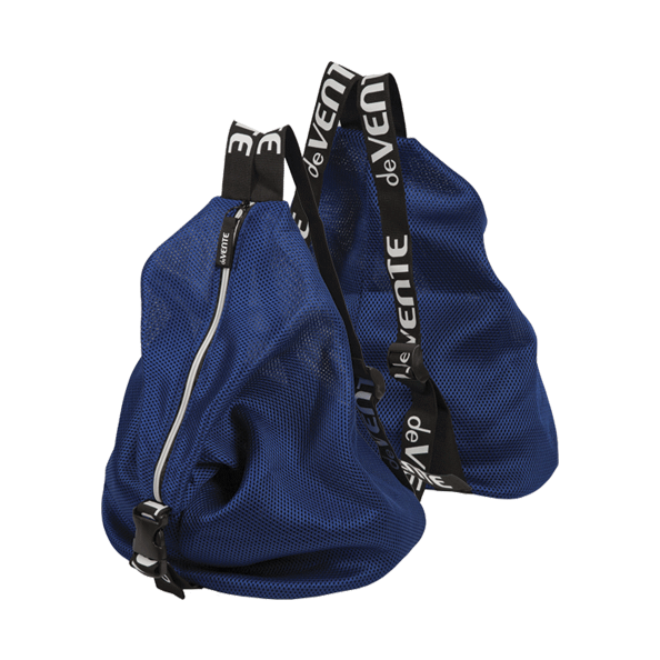 Сумка-рюкзак для сменной обуви "deVENTE. Mesh" 42x34x22 см, сетчатая ткань, синяя