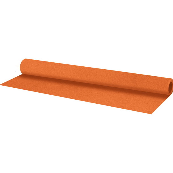 Фетр цветной в рулоне "deVENTE" 50x70 см, толщина 1 мм, цвет оранжевый, пластиковый пакет