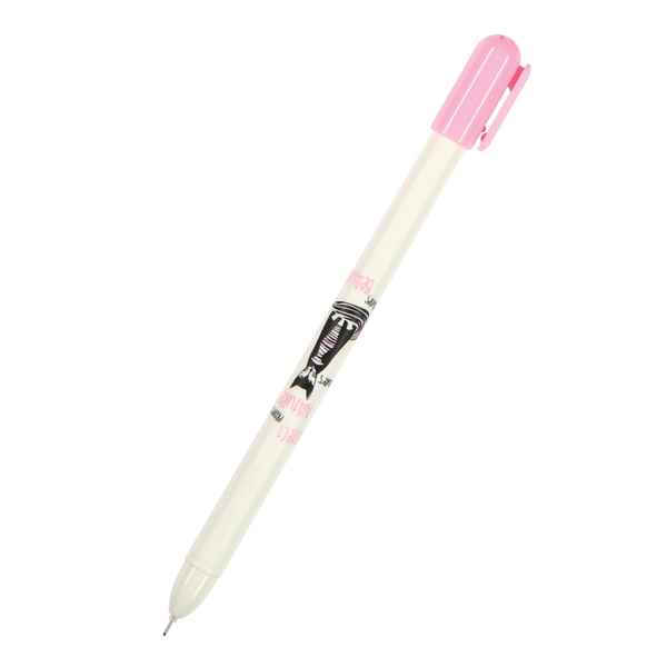 Ручка гелевая 0,38 мм "CoolWrite. Лисичка" СИНЯЯ