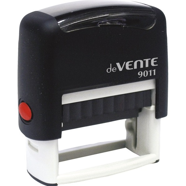 Оснастка автоматическая "deVENTE" 9011, для прямоугольных печатей 38x14 мм, в картонной коробке
