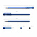 Ручка гелевая ErichKrause® G-Soft, цвет чернил синий (в пакете по 2 шт.)