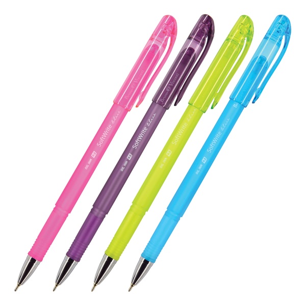 Ручка шариковая 0,5 мм "SoftWrite.CREATIVE" на масляной основе СИНЯЯ