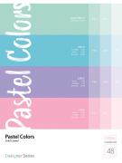 Тетрадь 48 л. кл. "Pastel Colors" 5 диз.в блоке скругл.углы