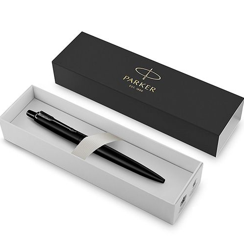 Ручка шариковая "Parker Jotter XL Mono Black BT" линия письма- средняя, цвет чернил- синий