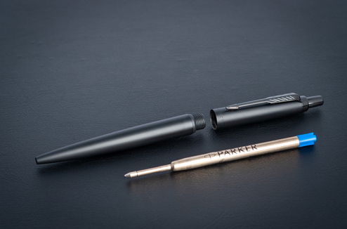Ручка шариковая "Parker Jotter XL Mono Black BT" линия письма- средняя, цвет чернил- синий
