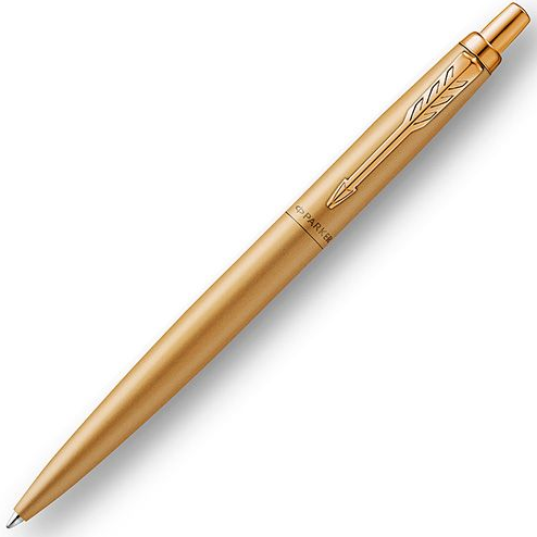Ручка шариковая "Parker Jotter XL Mono Gold GT" линия письма- средняя, цвет чернил- синий
