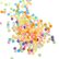 Набор для творчества Bondibon Аквамозаика бусины (6+2 цветов+ неоновые бусины, 1000 шт)