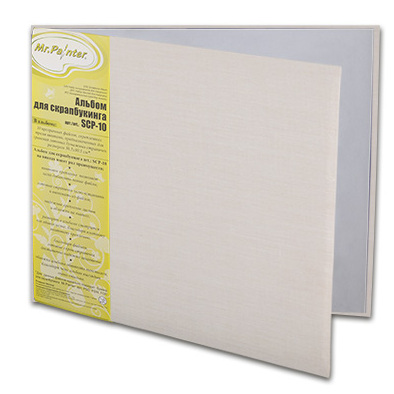 Альбом для скрапбукинга  30.5 см х 30.5 см 03 Белый "Mr.Painter" SCP-10  