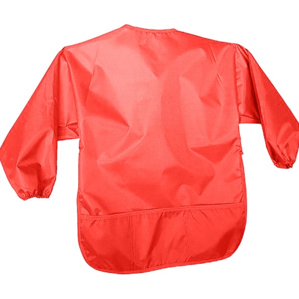 Накидка для рисования "deVENTE" 44x61 см, водоотталкивающая ткань, 3 кармана, красный