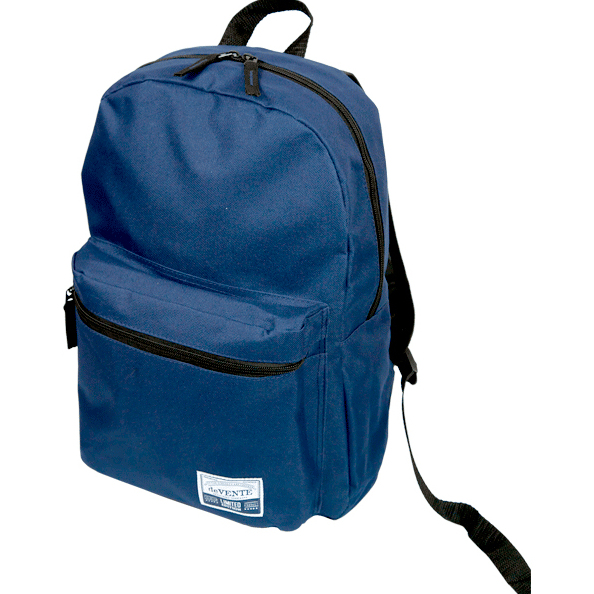 Рюкзак подростковый "deVENTE" 40x29x17 см, 1 отделение на молнии, 1 передний карман, темно-синий