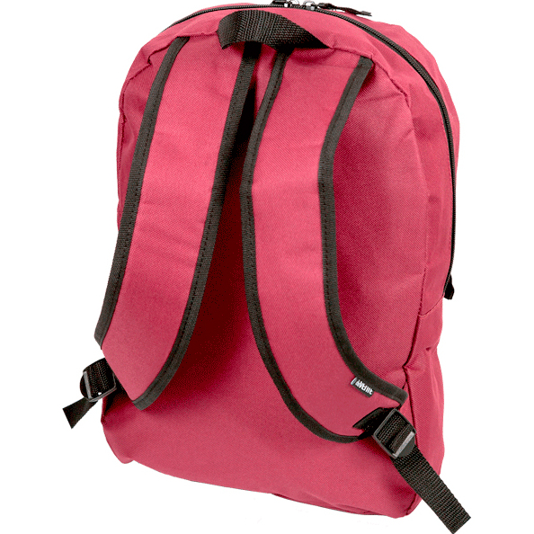 Рюкзак подростковый "deVENTE" 40x29x17 см, 1 отделение на молнии, 1 передний карман, бордовый