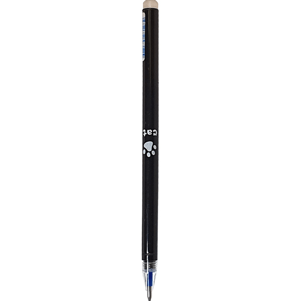 Ручка гелевая 0,5 мм стираемая "deVENTE. Glad cat" цвета корпуса ассорти
