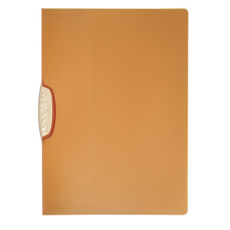 Папка SWINGCLIP COLOR с клипом, оранжевая, на 30 листов