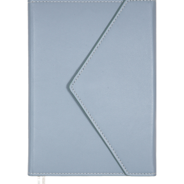 Ежедневник недат А5 "deVENTE. Jesse" (145 ммx205 мм) 320 стр, серо-голубой, кремовая бумага
