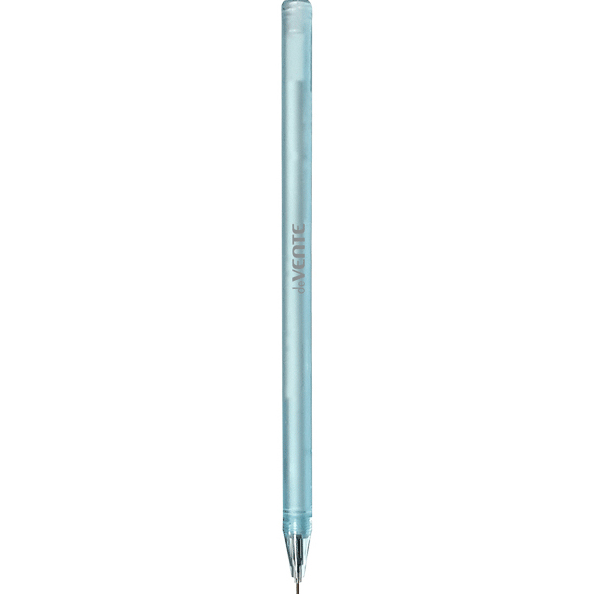 Ручка гелевая 0,5 мм "deVENTE. Rime" полупрозрачный корпус с эффектом Frost, черная