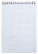 Блокнот А5 80 л. кл. на гребне METALLIC Бордо пластиковая обложка