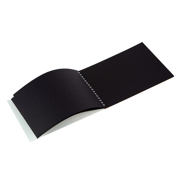 Скетчбук для графики "Я-Художник!" черная, 80 г/м2, А5, 22 л, на пружине, обечайка