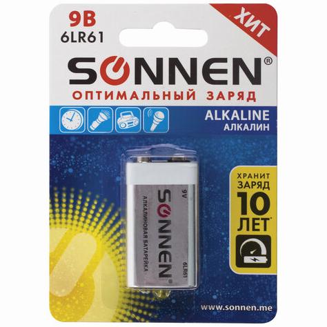 Э/п 6LR61 SONNEN (крона)