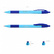 Ручка шариковая автомат. ErichKrause U-209 Neon Matic&Grip 1.0, Ultra Glide Technology, СИНЯЯ