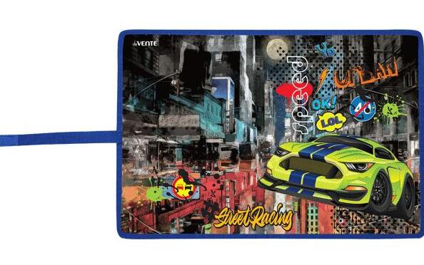 Накладка на стол "deVENTE. Street Racing" 43x29 см, пластиковая 500 мкм, с цветным рисунком, с окант