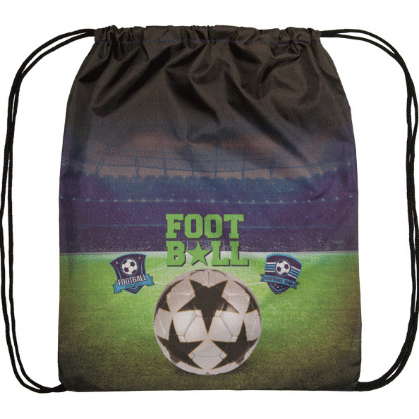 Мешок для обуви 35*43 "Attomex. Football" 1 отд., водоотталкивающая ткань с рис.
