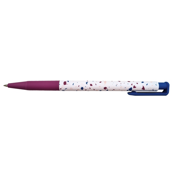Ручка шариковая 0,7 мм Be Smart, "Simple", бордовый, автоматическая цвет чернил синий. 