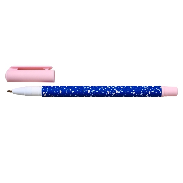 Ручка шариковая 0,7 мм Be Smart, "Writer", брызги цвет чернил синий.