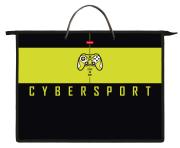 Папка для чертежей и рисунков А3 Hatber "CYBER SPORT"с ручками на молнии 