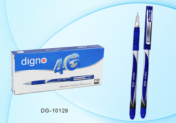 Ручка шариковая 0,7 мм "DIGNO 4G" с чернилами на масляной основе, синяя