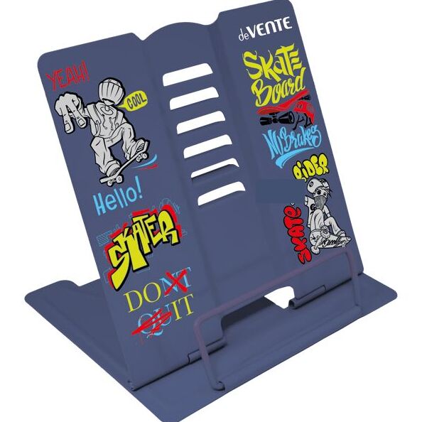 Подставка для учебников и книг металлическая "deVENTE. Skater" 15,4x15,2 см, вес 235 г, с противоско