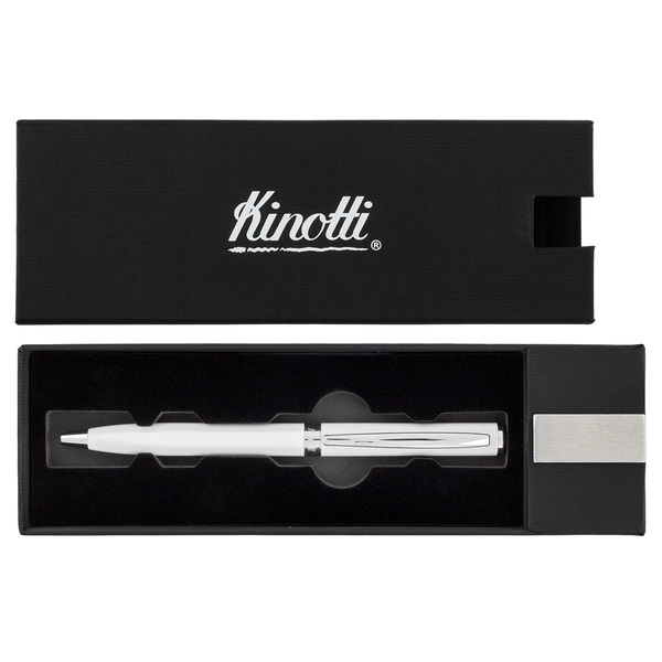 Ручка шариковая "Kinotti" "BABELL", метал. 1 мм .
