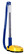 Ручка гелевая 0,5 мм Deli, СИНЯЯ на подставке сменный стержень линия 0.35мм 