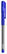 Ручка шариковая 0,7 мм Deli Arrow резин. манжета прозрачный/синий синие чернила