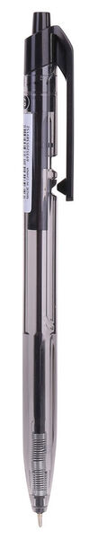 Ручка шариковая автомат. 0,7 мм Deli X-tream черный, черные, сменный стержень линия 0.4м 