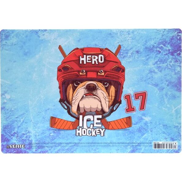 Покрытие настольное для лепки "deVENTE. Ice Hockey" 33x23 см, пластиковое 600 мкм, с цветным рисунко