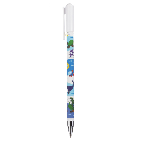 Ручка шариковая 0,7 мм Hatber Deep Forest Синяя 