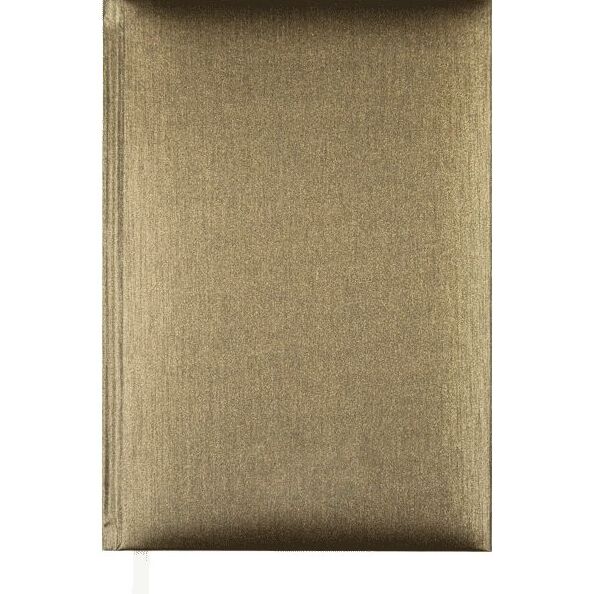 Ежедневник недат А5 "Attomex. Regent" (145 ммx205 мм) 320 стр, коричневый металлизированный белая бу