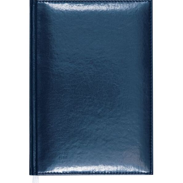 Ежедневник недат В6 "Attomex. Visa" (120 ммx170 мм) 320 стр, темно-синий кремовая бумага тв. обложка