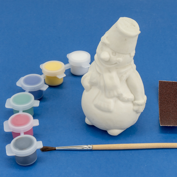 Игрушка-раскраска 3D Art. "Забавный снеговик"