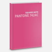 Тетрадь А5+ 96 л. лин. Pantone line. No. 4 Интеграл. перепл., матов.ламин., выб.лак. Пантон.печать.