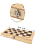 Шахматы, шашки, нарды "Рыжий кот" 24х14,5х3 см, 3в1 ДЕРЕВО, фигуры-дерево (в коробке) 