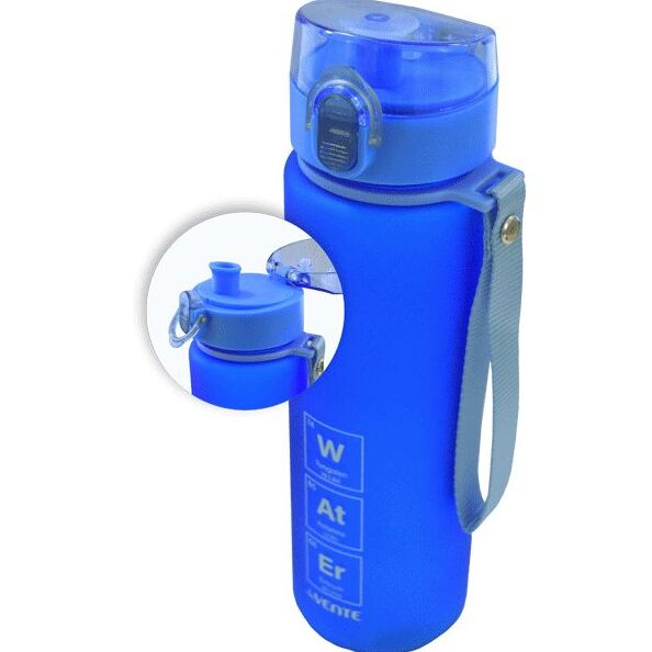 Бутылочка "deVENTE. Water" 560 мл, 22,9x6,5x6,5 см, пластиковая, синяя