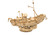 Сборная модель "REZARK" Пазл 3D Серия "Корабли" 104 эл. Рыболовецкое судно. 19 х 4,8 х15,8см