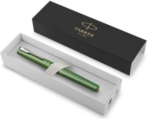 Ручка-роллер "Parker Vector XL корп.зеленый F чернила черные подар.кор.