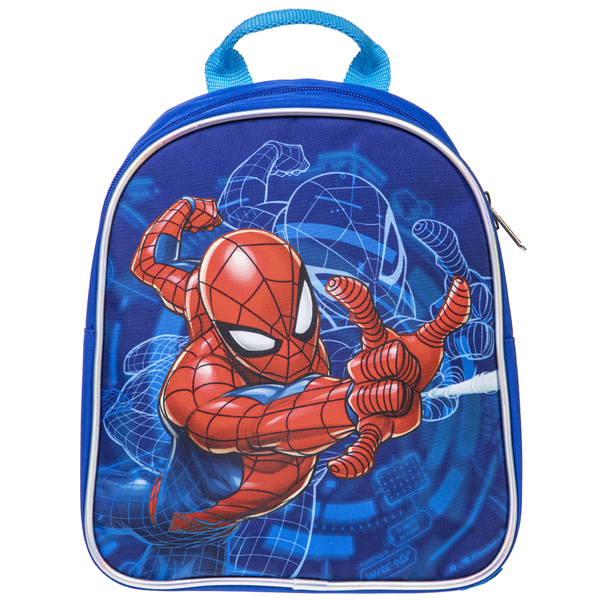 Рюкзак малый Hatber -Человек- паук- 25х20х8см полиэстер светоотраж. 1 отделение ( MARVEL)